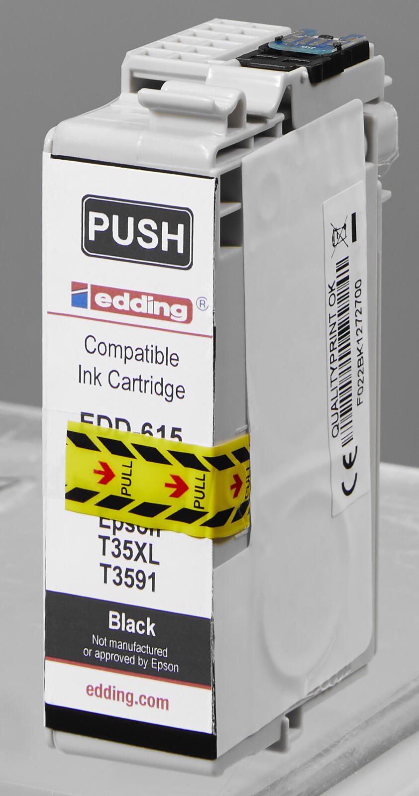 edding Druckerpatrone EDD-615 schwarz kompatibel zu EPSON 35XL / T3591XL