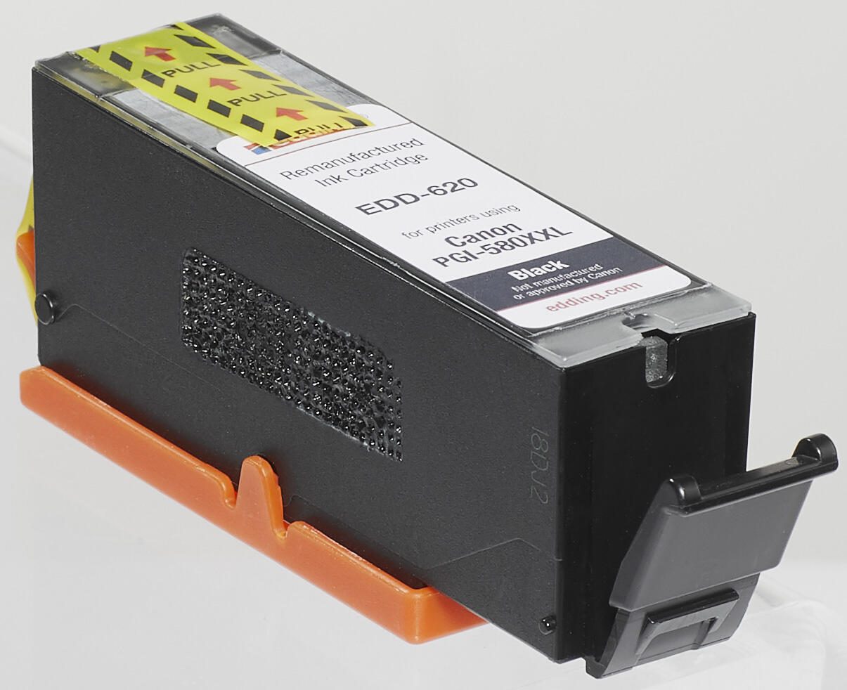edding Druckerpatrone EDD-620 schwarz kompatibel zu Canon PGI-580XXL BK