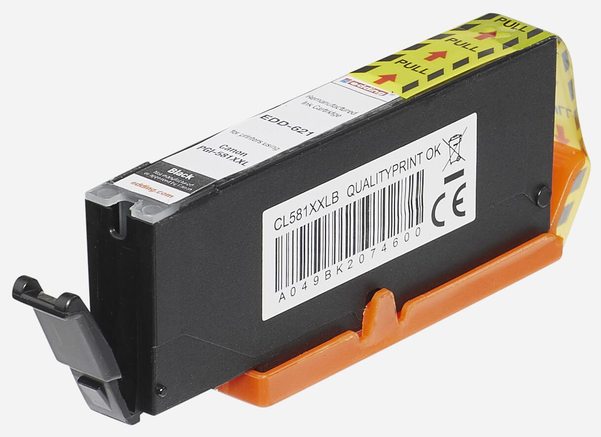 edding Druckerpatrone EDD-621 schwarz kompatibel zu Canon CLI-581XXL BK