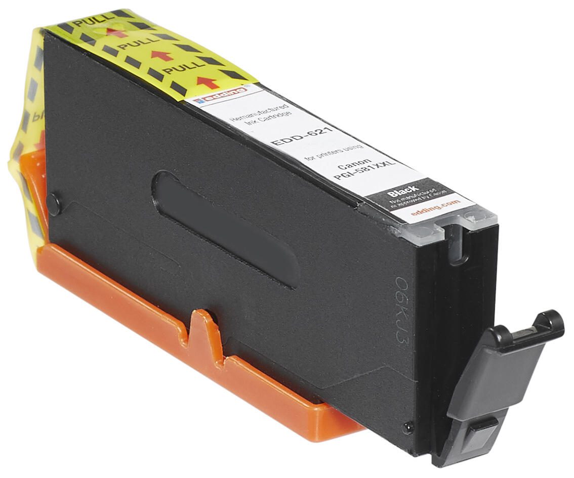 edding Druckerpatrone EDD-621 schwarz kompatibel zu Canon CLI-581XXL BK
