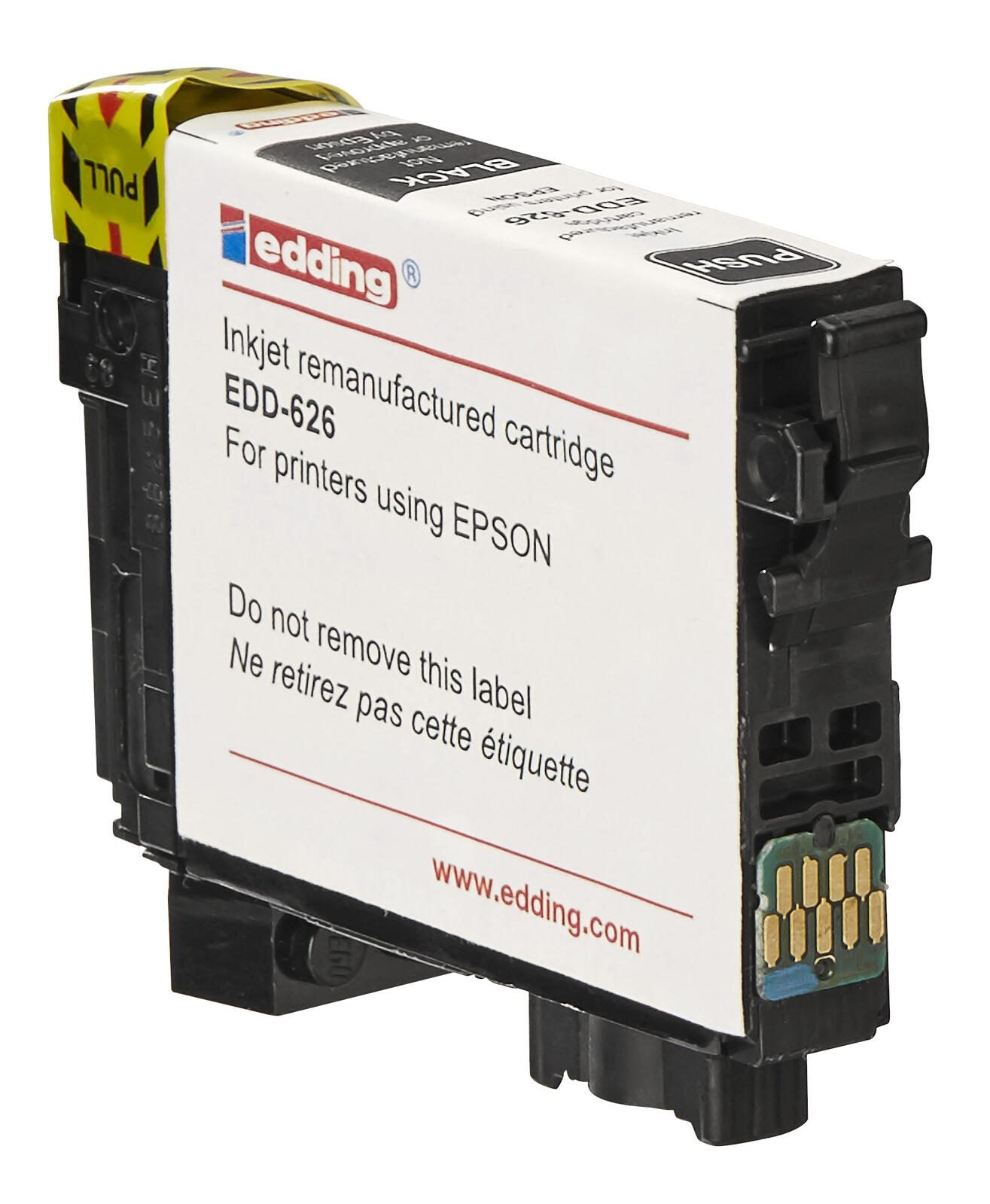 edding Druckerpatrone EDD-626 schwarz kompatibel zu EPSON 603XL Bk