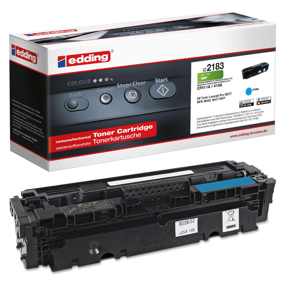 edding Toner EDD-2183 cyan kompatibel zu HP 410A (CF411A)