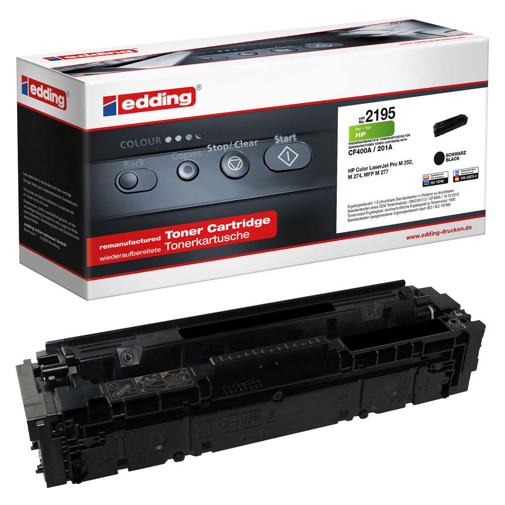 edding Toner EDD-2195 schwarz kompatibel zu HP 201A (CF400A)