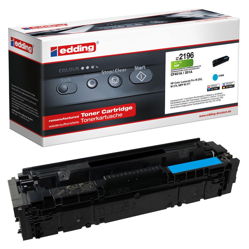 edding Toner EDD-2196 cyan kompatibel zu HP 201A (CF401A)