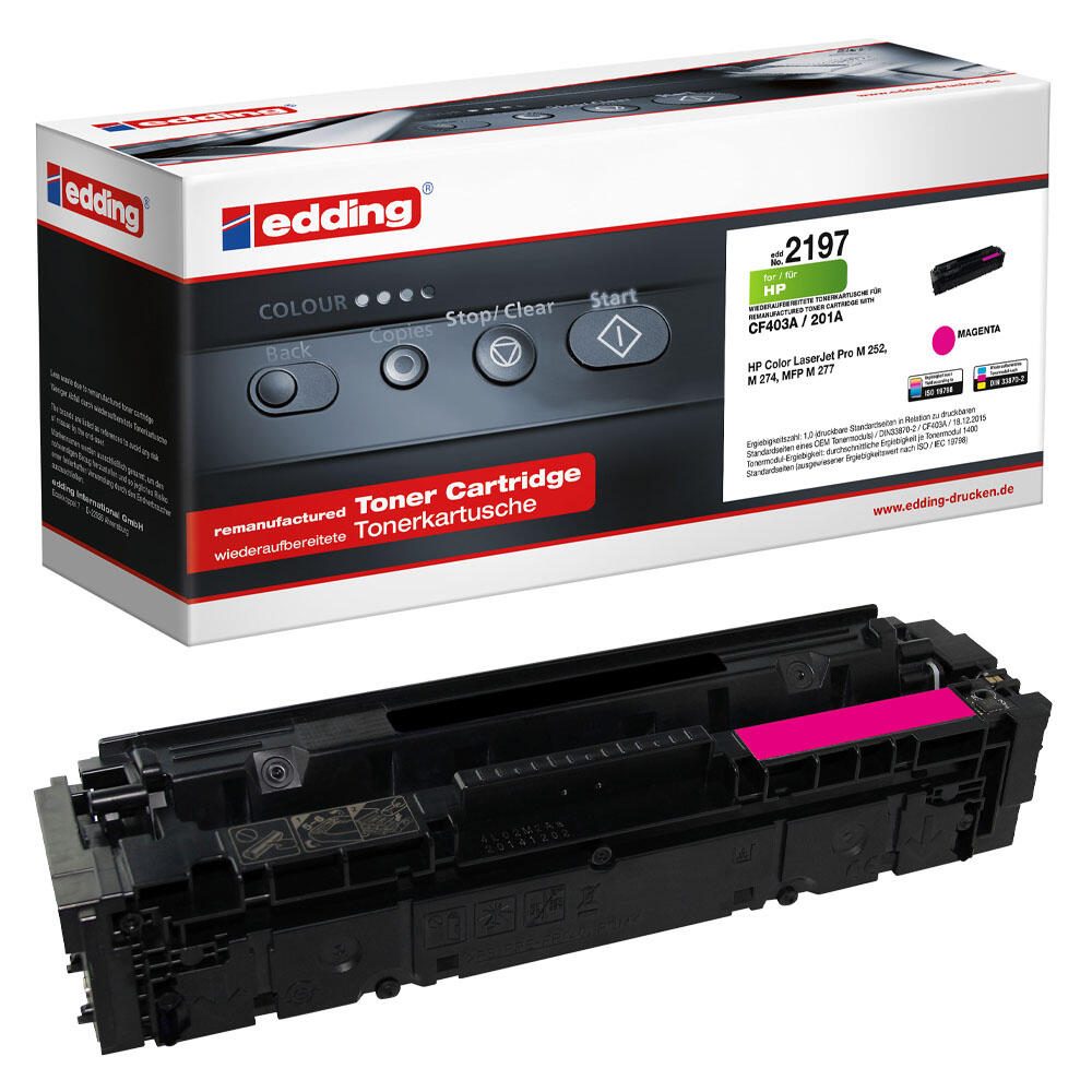 edding Toner EDD-2197 magenta kompatibel zu HP 201A (CF403A)