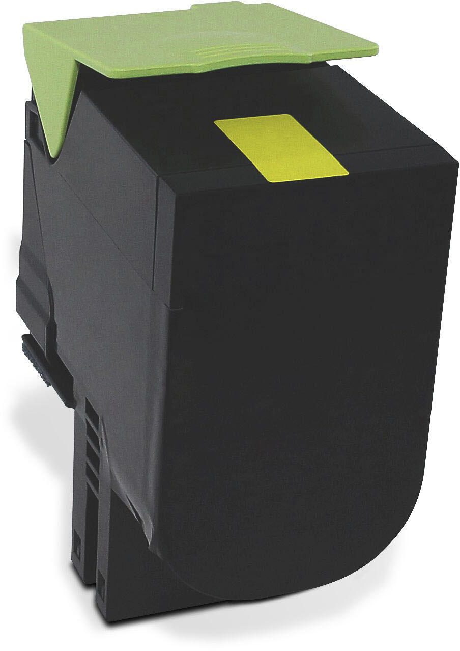 edding Toner EDD-6047 gelb kompatibel zu LEXMARK 80C2HY0