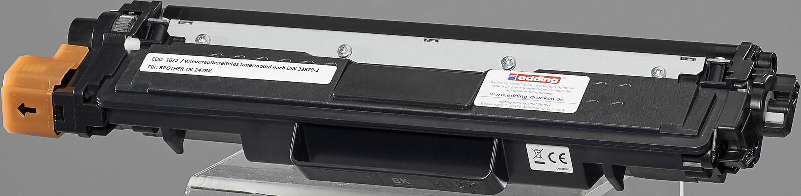 edding Toner EDD-1072 schwarz kompatibel zu brother TN-247BK