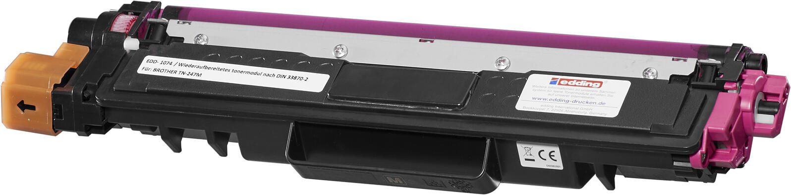 edding Toner EDD-1074 magenta kompatibel zu brother TN-247M