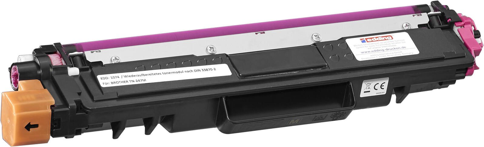 edding Toner EDD-1074 magenta kompatibel zu brother TN-247M