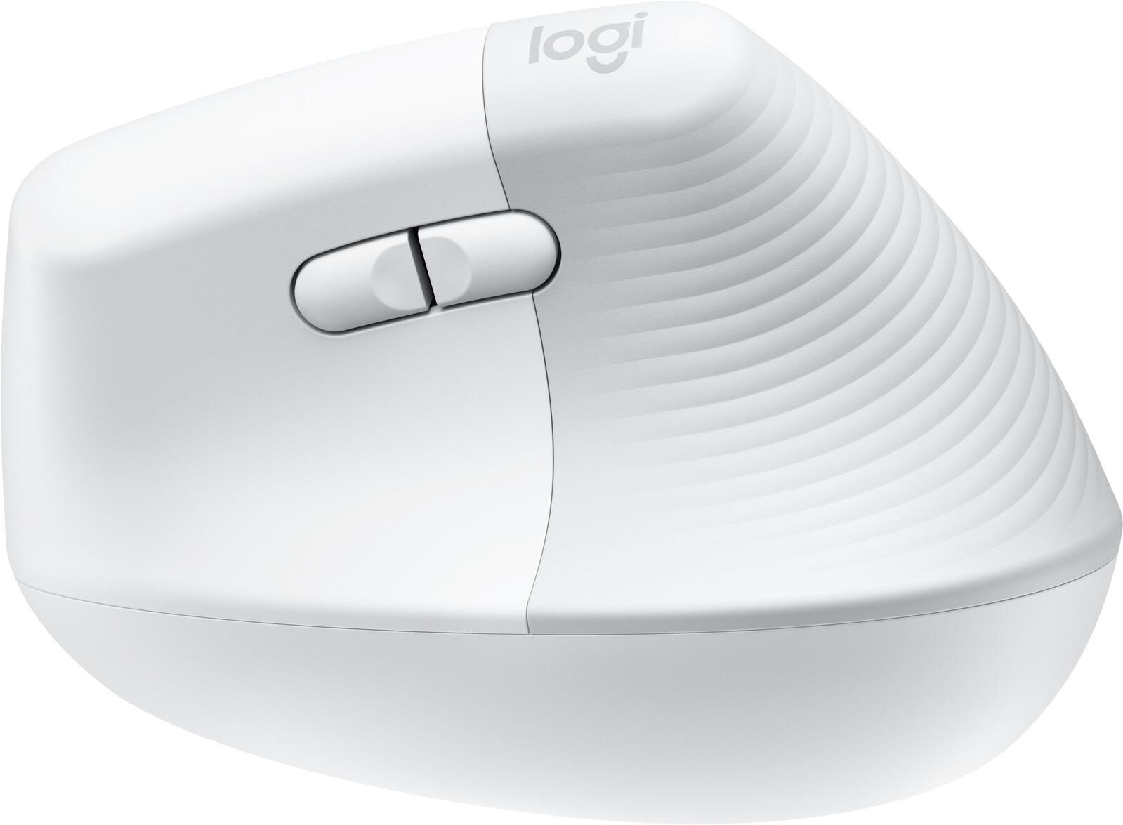 Logitech Lift for Mac Maus ergonomisch kabellos weiß