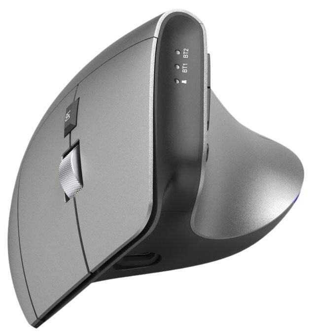 Hama EMW-700 Maus ergonomisch kabellos anthrazit