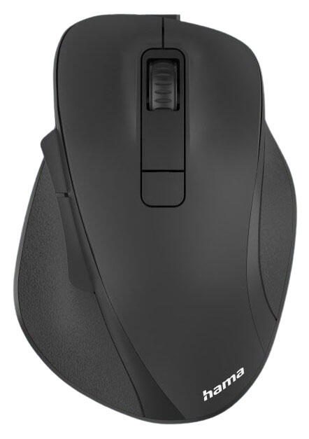 Hama MW-500 Maus ergonomisch kabellos schwarz