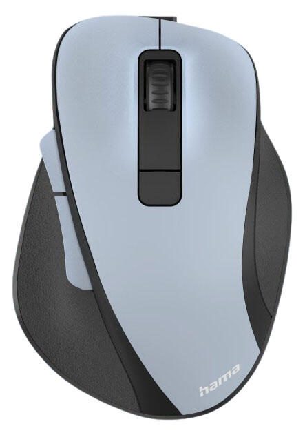 Hama MW-500 Maus ergonomisch kabellos polarblau