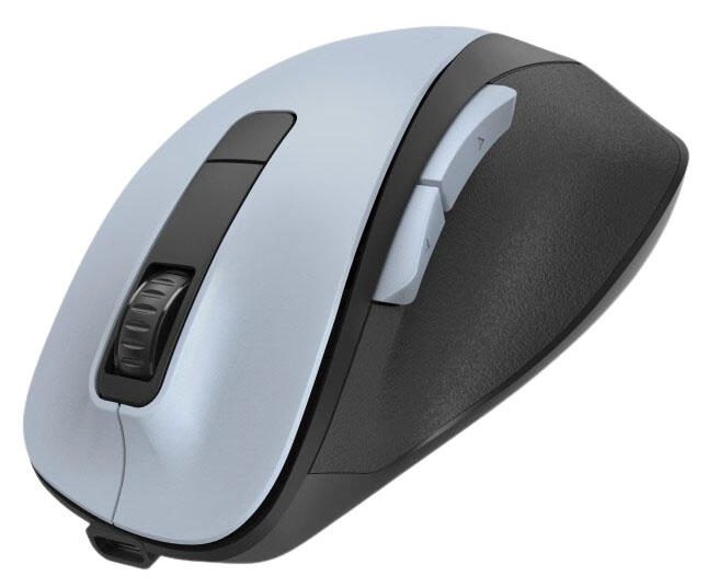 Hama MW-500 Maus ergonomisch kabellos polarblau