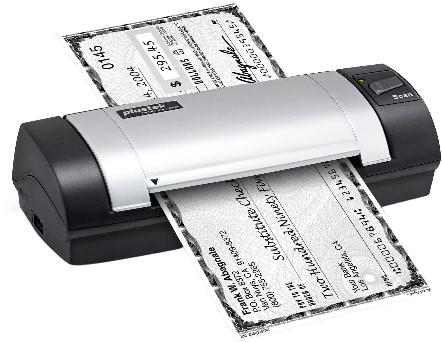 plustek Mobiler Scanner MobileOffice D620