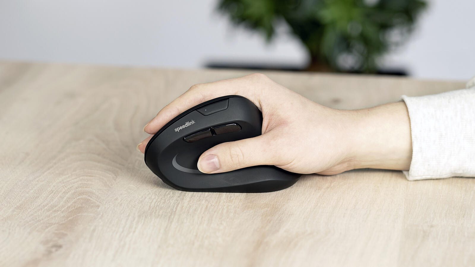 Speedlink PIAVO PRO RGB Vertical Ergonomic Wireless Maus, schwarz