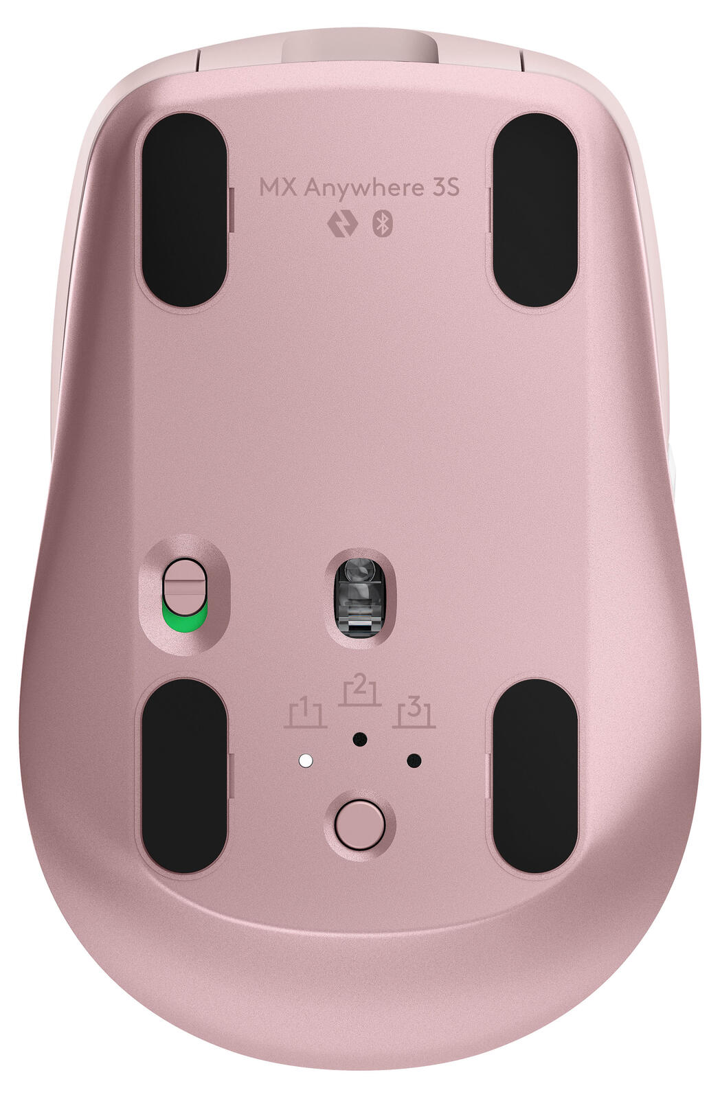 Logitech MX Anywhere 3S Maus kabellos rosa