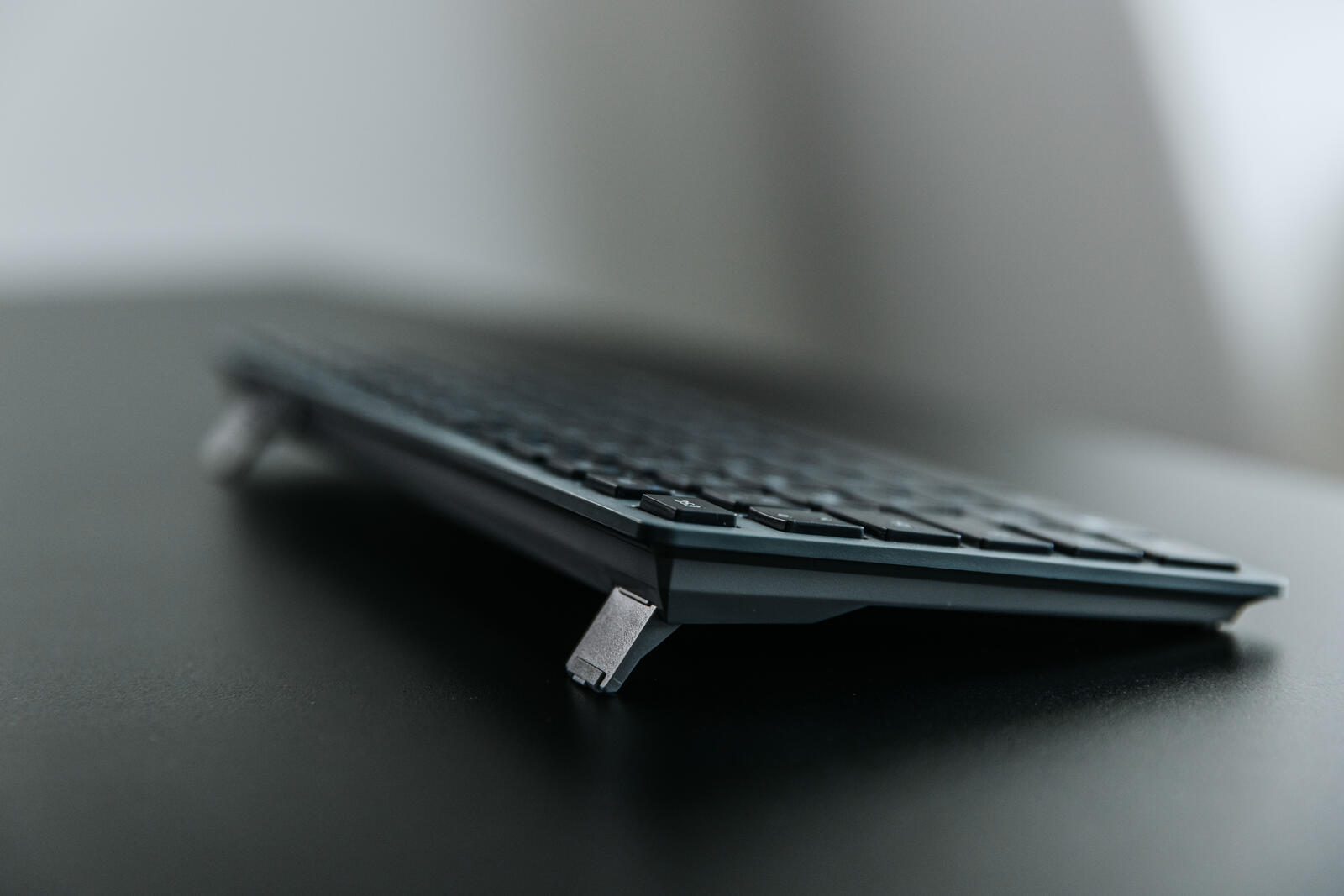 Cherry Tastatur kabellos KW7100 MINI BT schieferblau