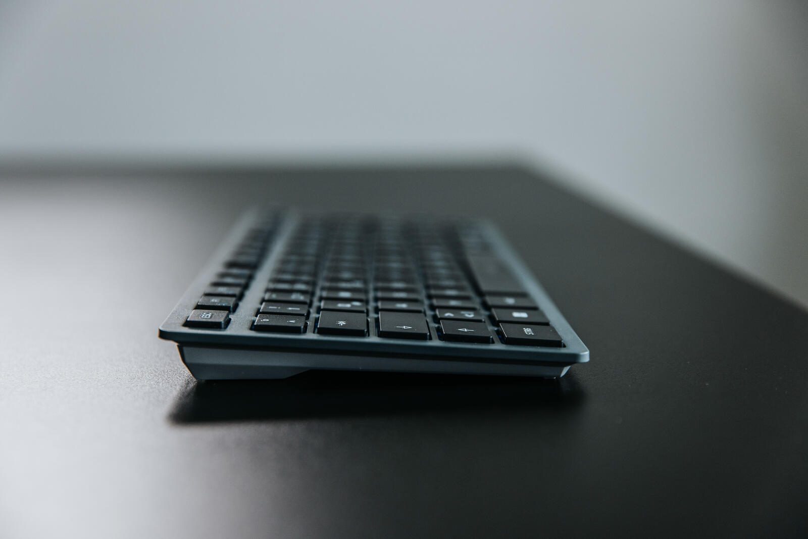 Cherry Tastatur kabellos KW7100 MINI BT schieferblau