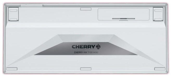 Cherry Tastatur kabellos KW7100 MINI BT kirschblüte