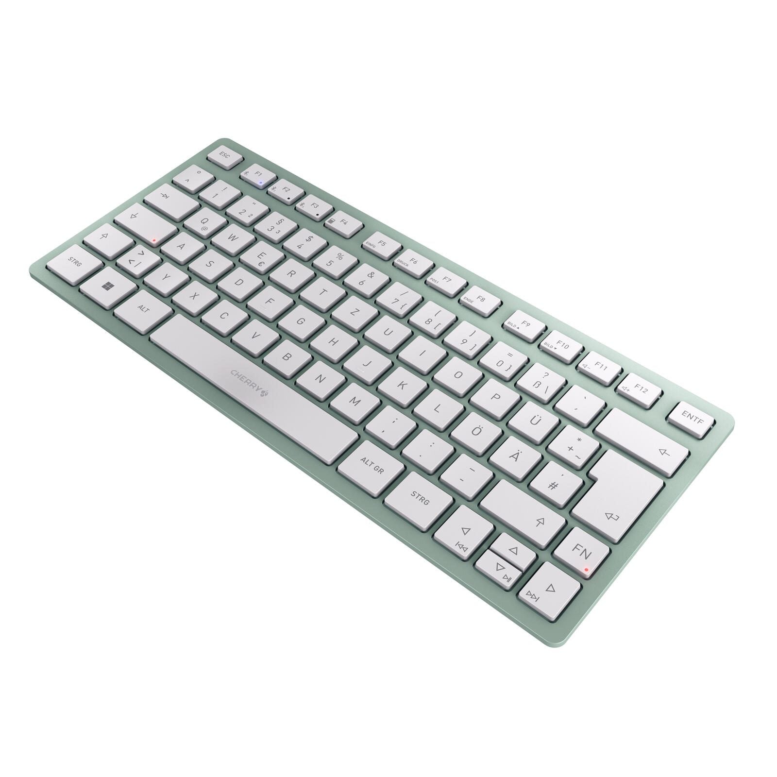 Cherry Tastatur kabellos KW7100 MINI BT agavengrün