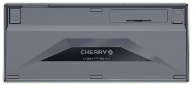 Cherry Tastatur kabellos KW7100 MINI BT milchweiß