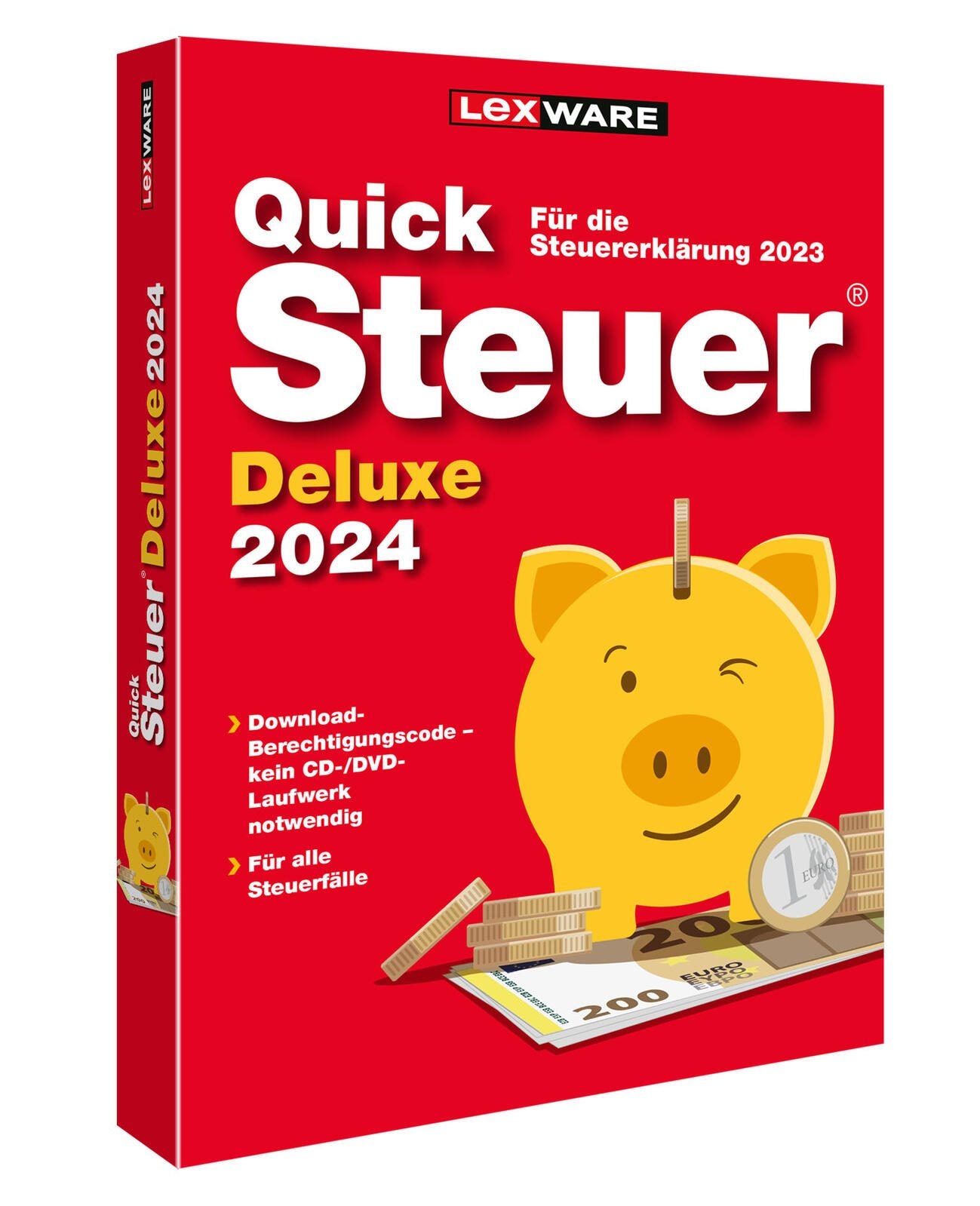 Lexware QuickSteuer Deluxe 2024 Software