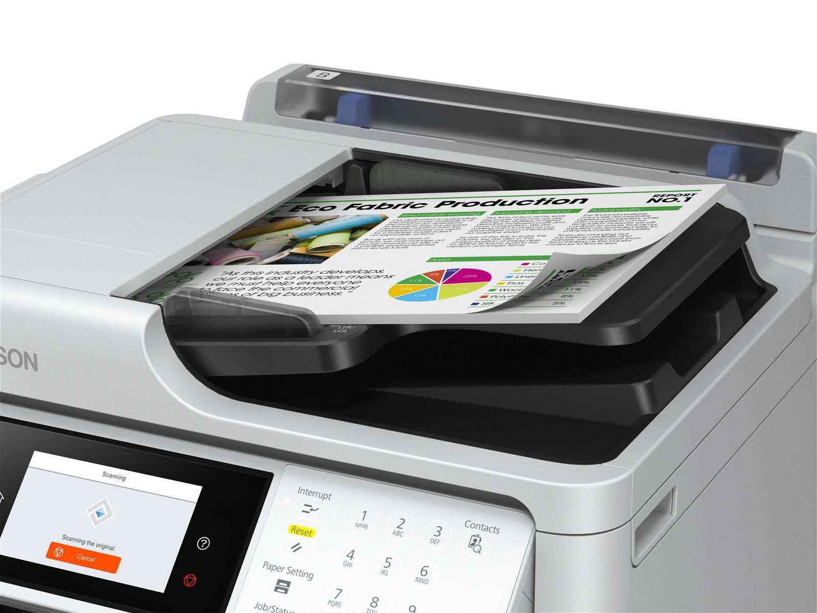 Epson WorkForce Pro WF-M5899DWF BAM Tintenstrahl-Multifunktionsgerät s/w