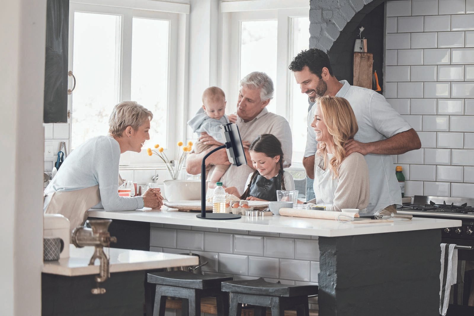 DURABLE Tablet-Halterung Twist Table schwarz