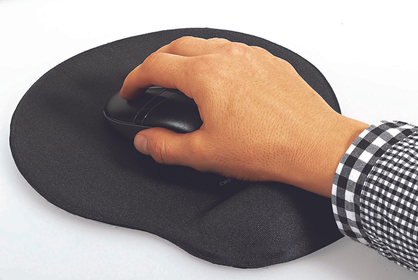 DURABLE Mousepad mit Handgelenkauflage anthrazit