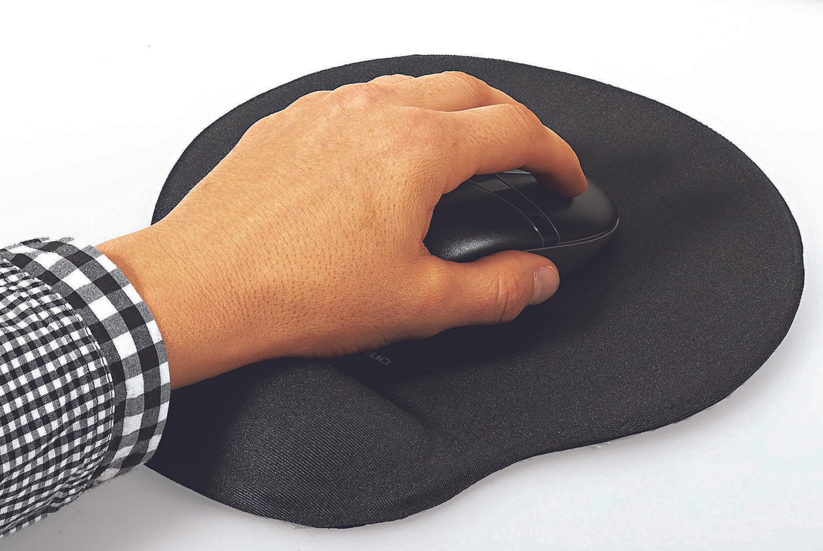DURABLE Mousepad mit Handgelenkauflage anthrazit