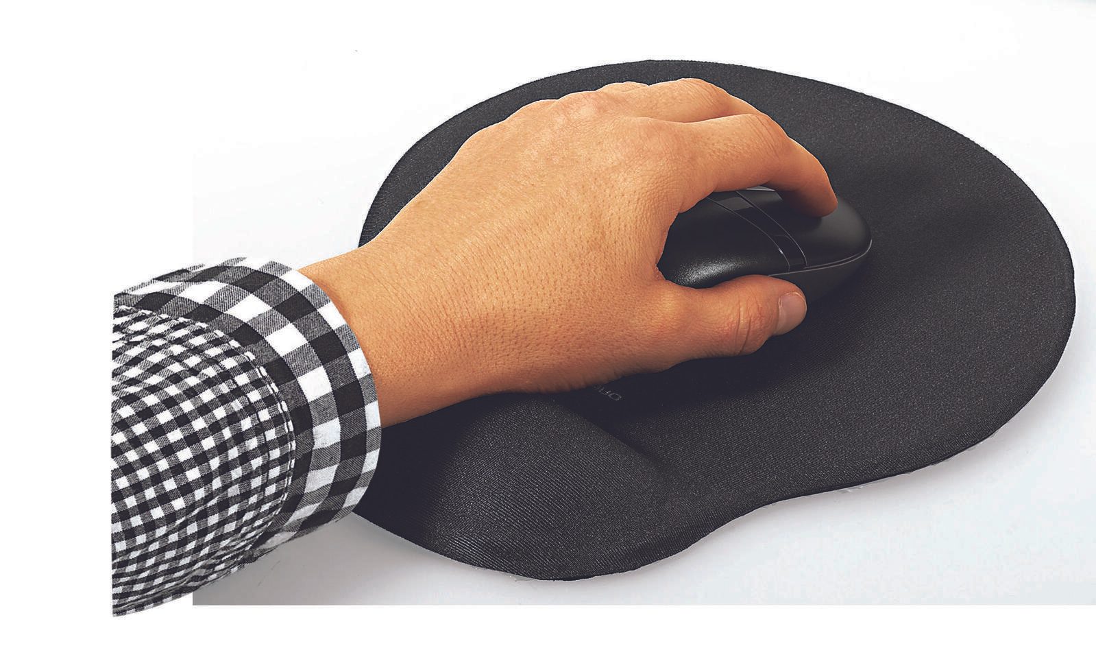 DURABLE Mousepad mit Handgelenkauflage anthrazit