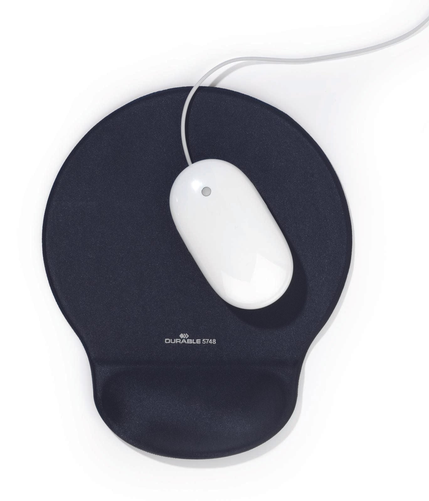DURABLE Mousepad mit Handgelenkauflage anthrazit