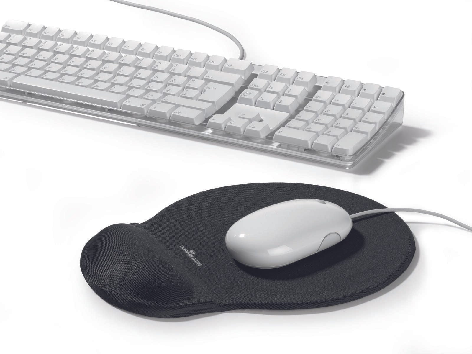 DURABLE Mousepad mit Handgelenkauflage anthrazit