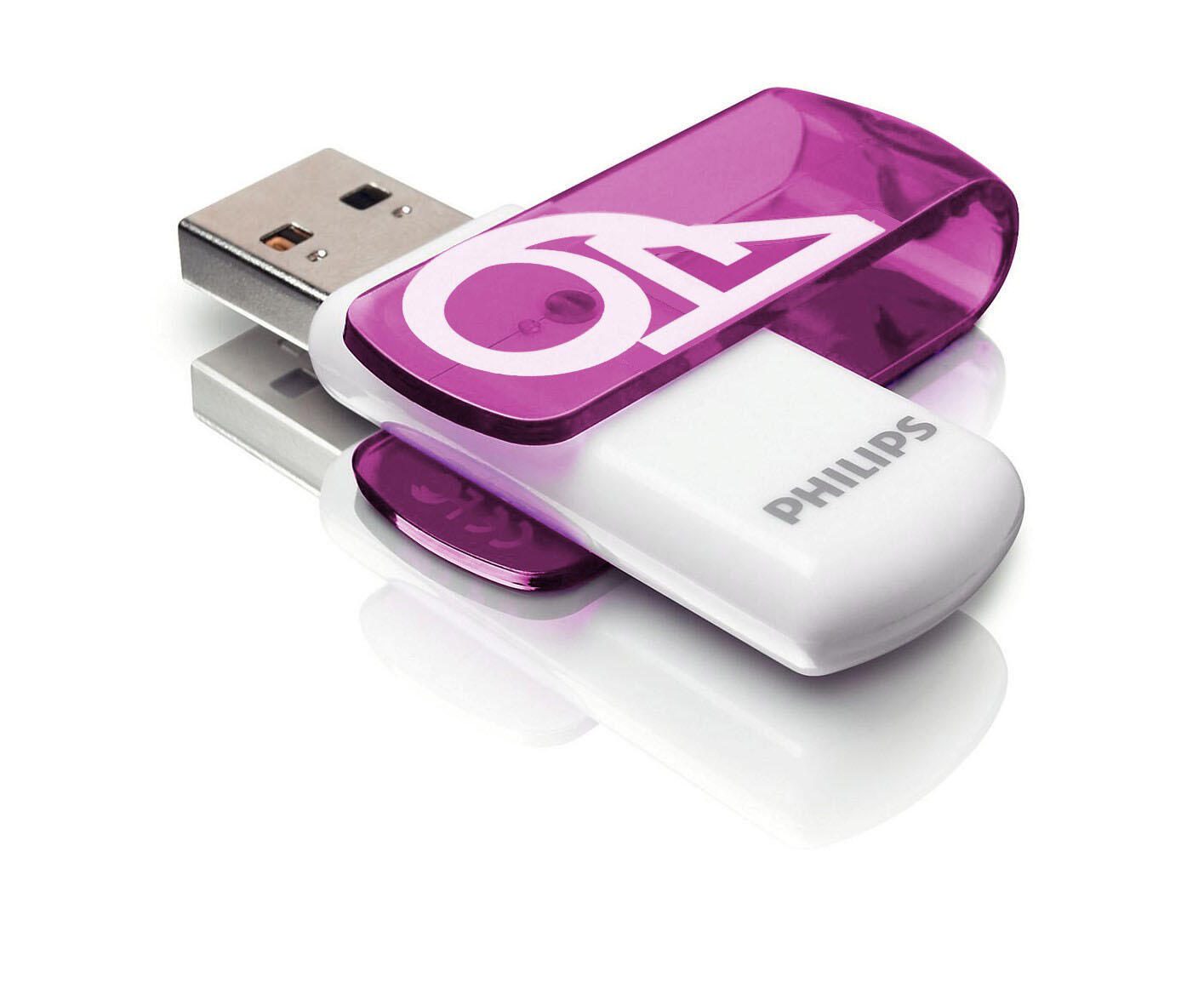 PHILIPS USB-Stick Vivid 64GB