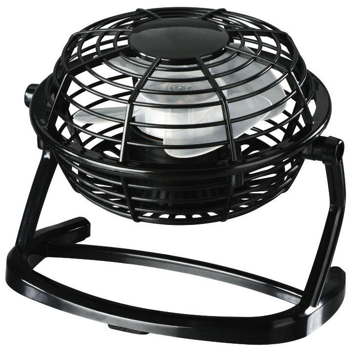 Hama USB-Ventilator schwarz Metall