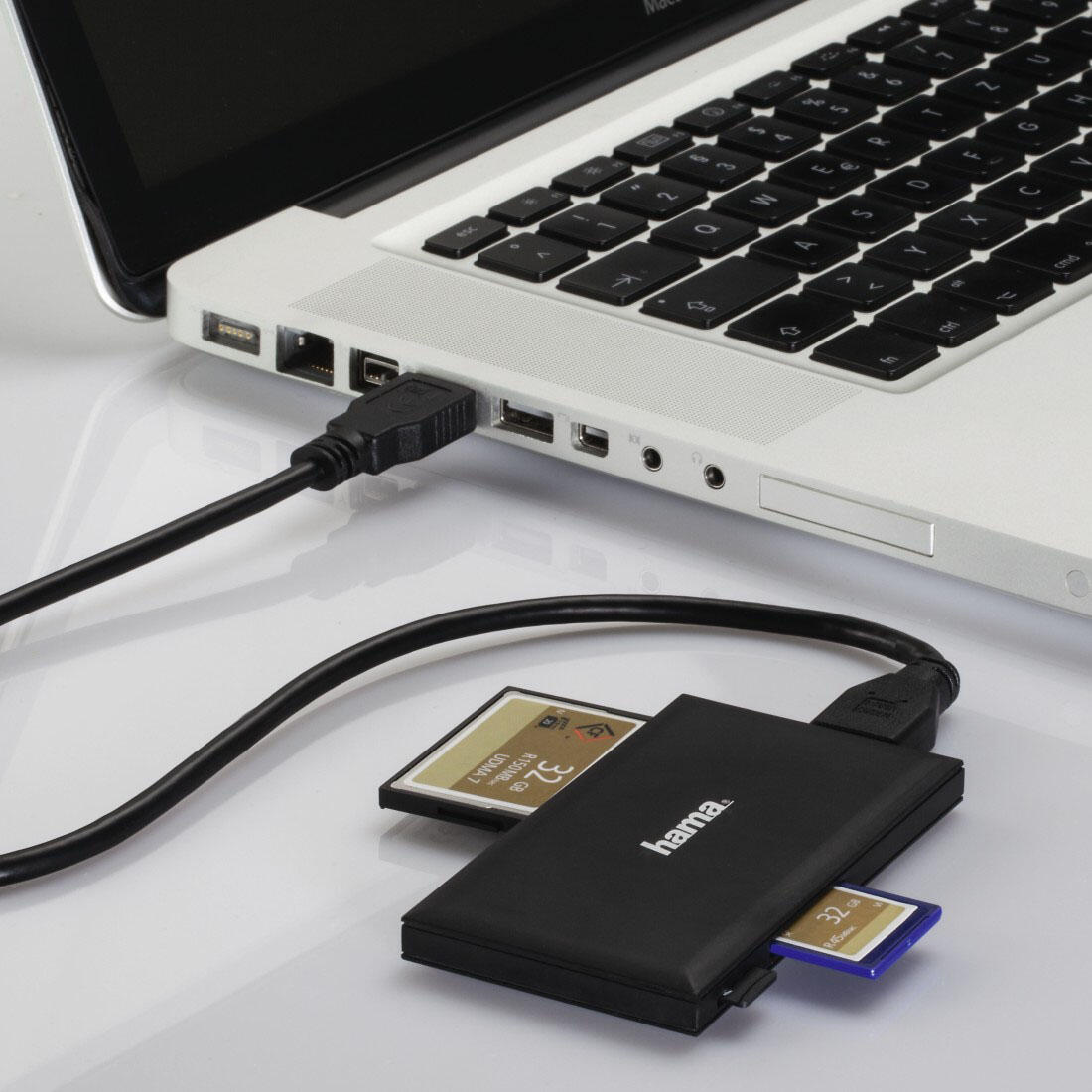 hama USB 3.0 Multi-Kartenleser schwarz