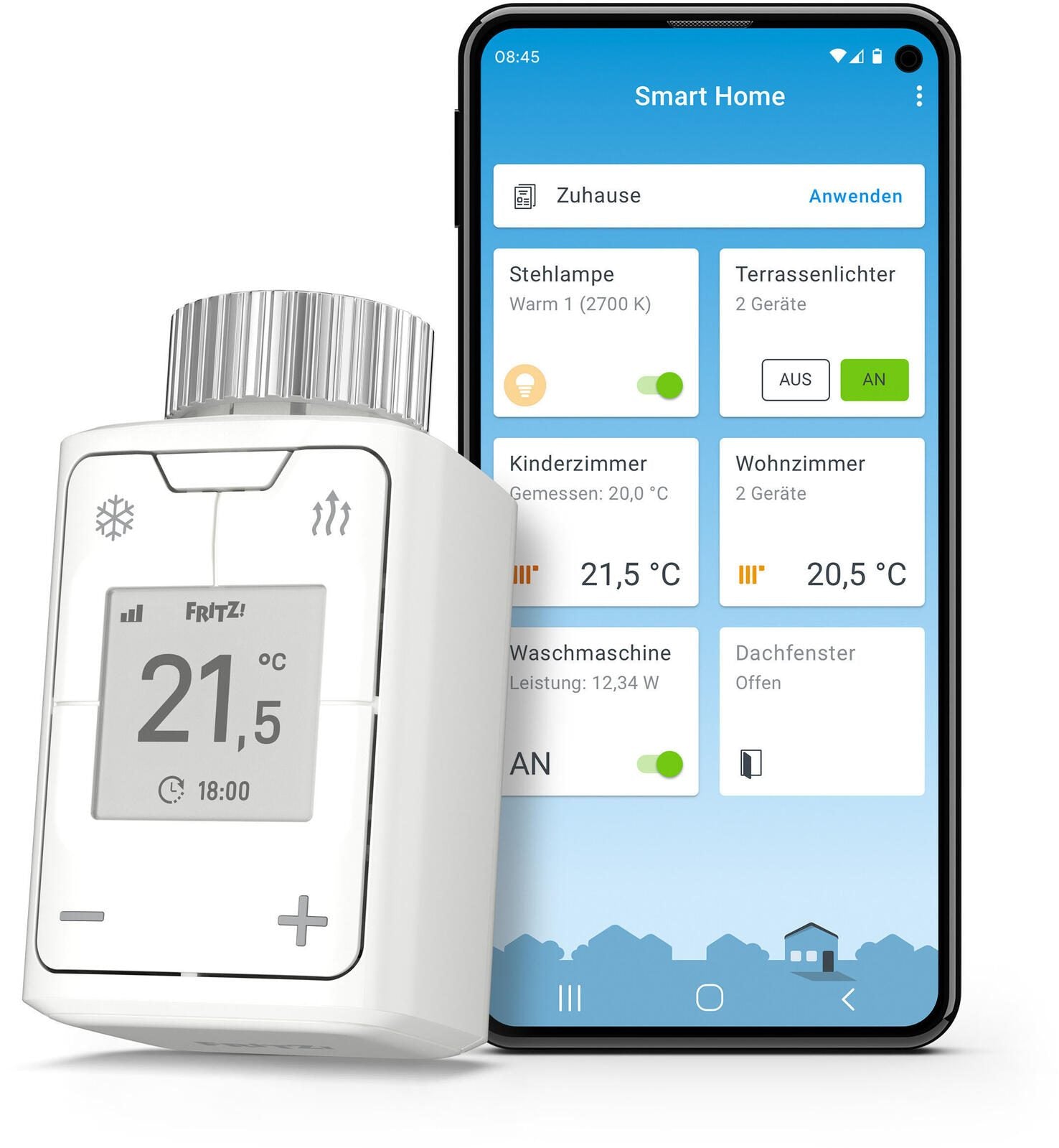 FRITZ!DECT 302 Smart Home Heizkörperthermostat
