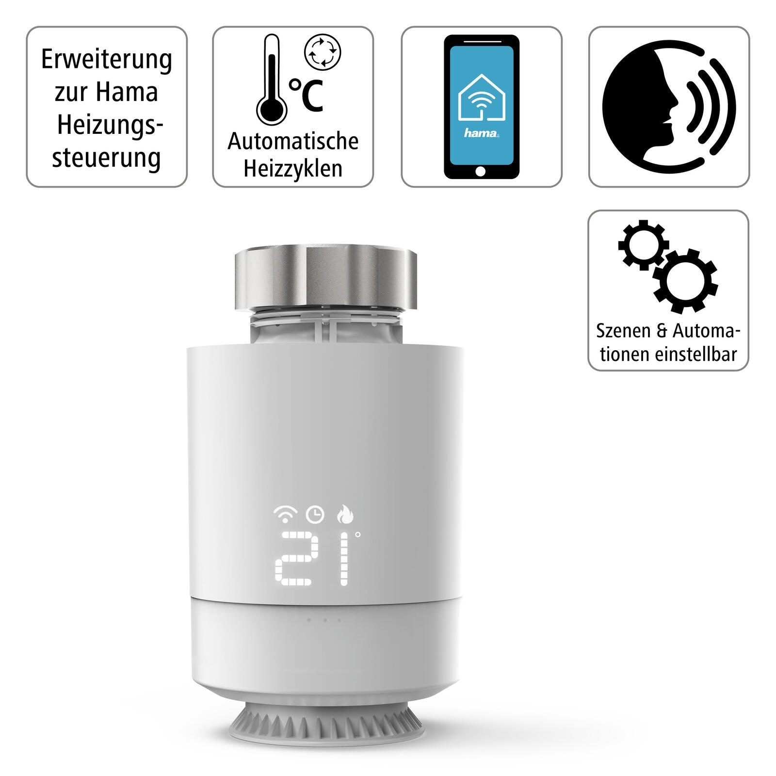 Hama Smart 176592 Heizkörperthermostat