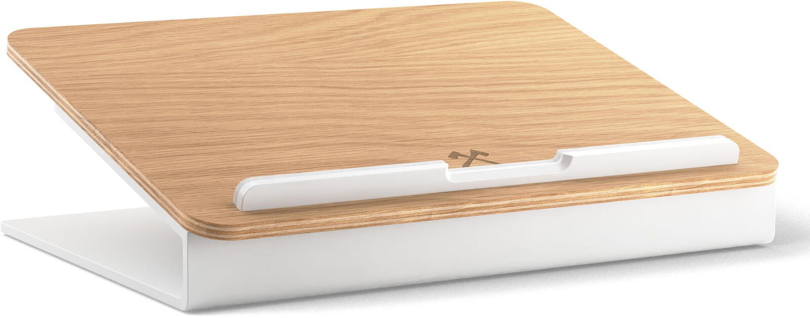 WOODCESSORIES Notebook-Ständer Multi Eiche