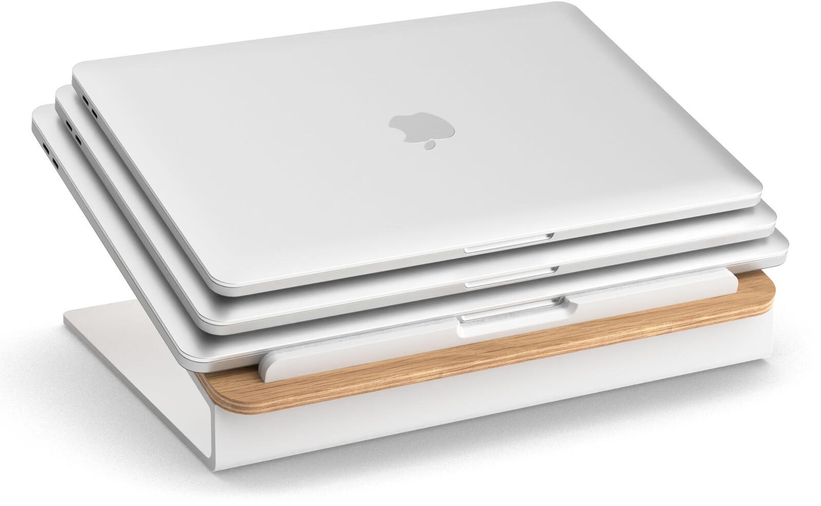 WOODCESSORIES Notebook-Ständer Multi Eiche