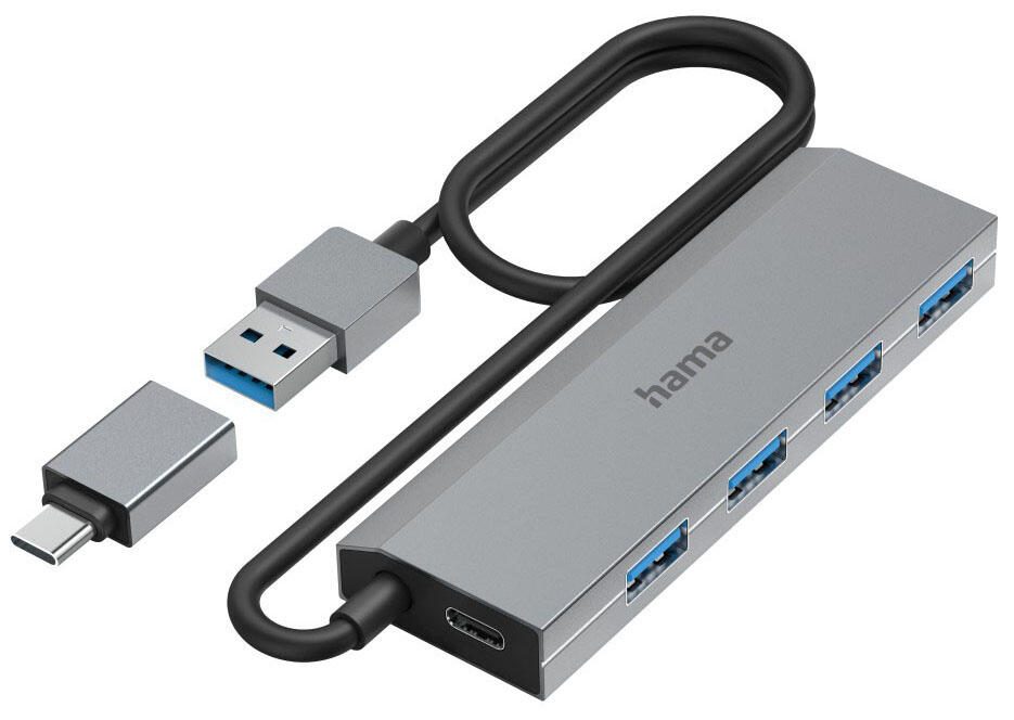 hama USB-Hub 4 Ports