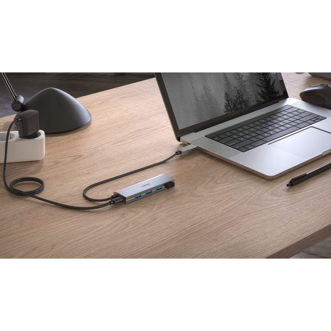 hama USB-Hub 4 Ports