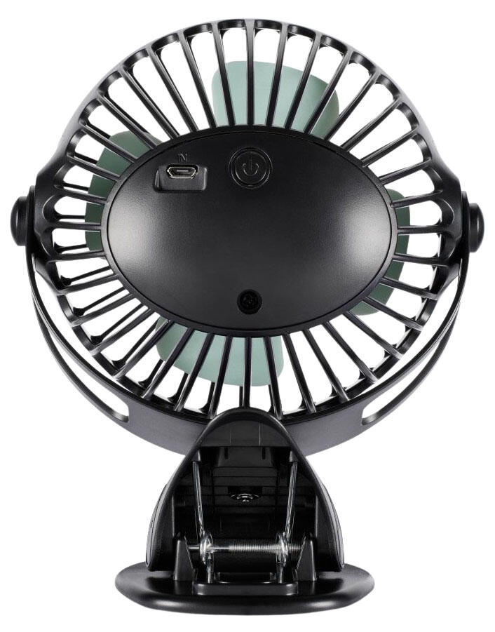 Hama USB-Ventilator schwarz Metall