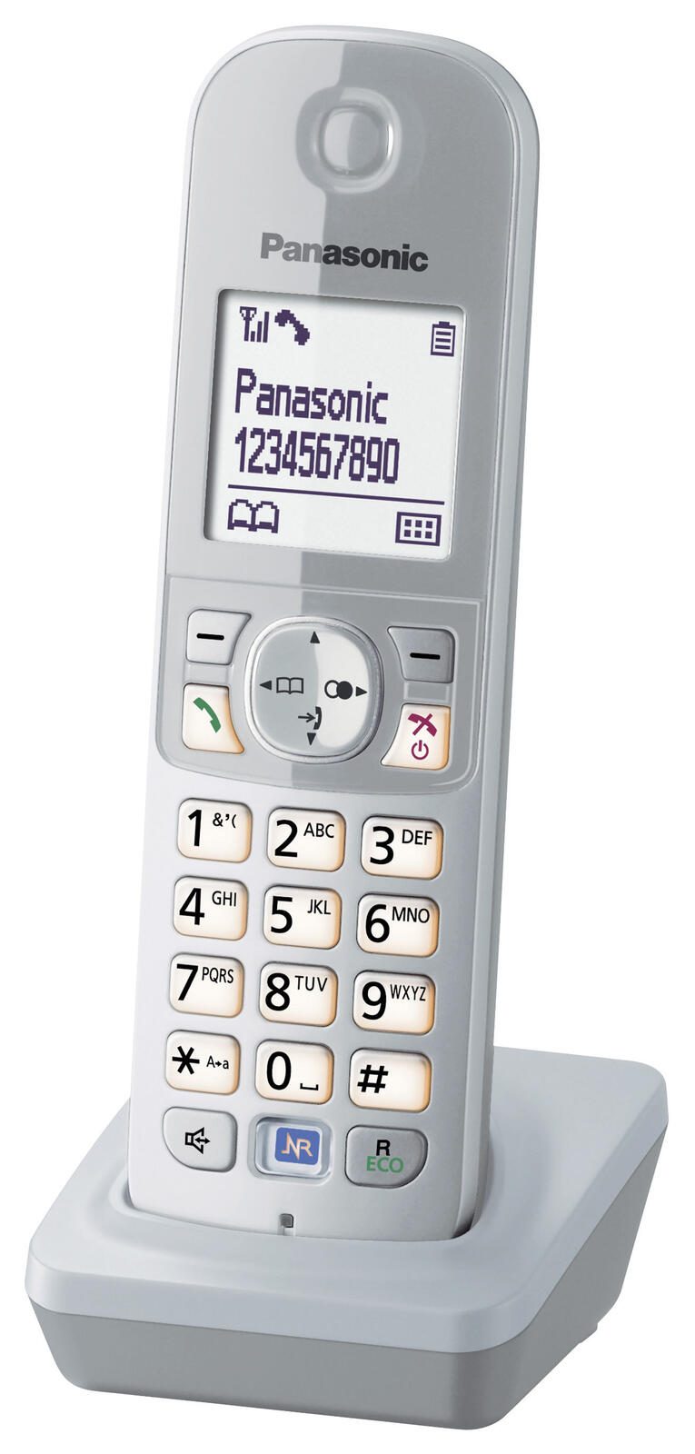 Panasonic Zusatz-Mobilteil KX-TGA681EXS silber