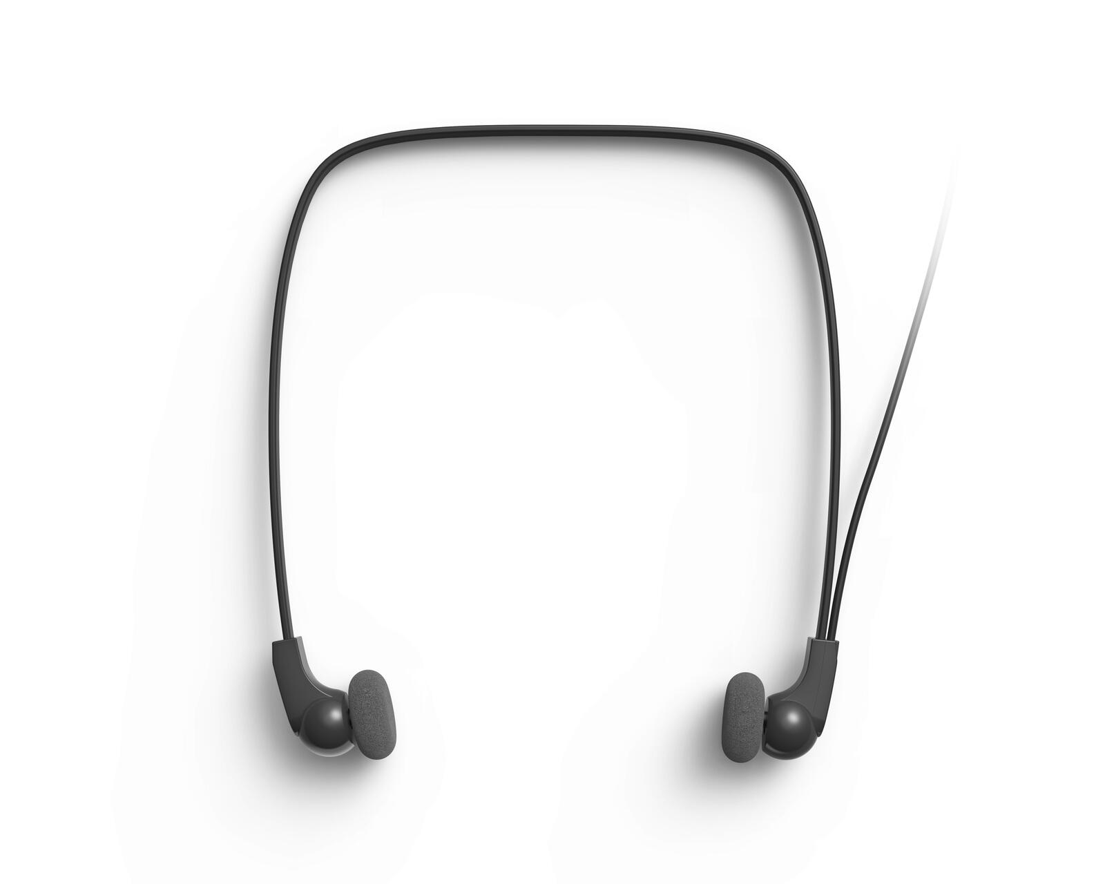 Philips In-Ear-Kopfhörer Unterkinn LFH0334 schwarz
