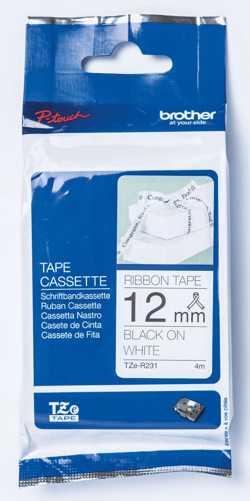 Brother Band TZe-R231 12mm