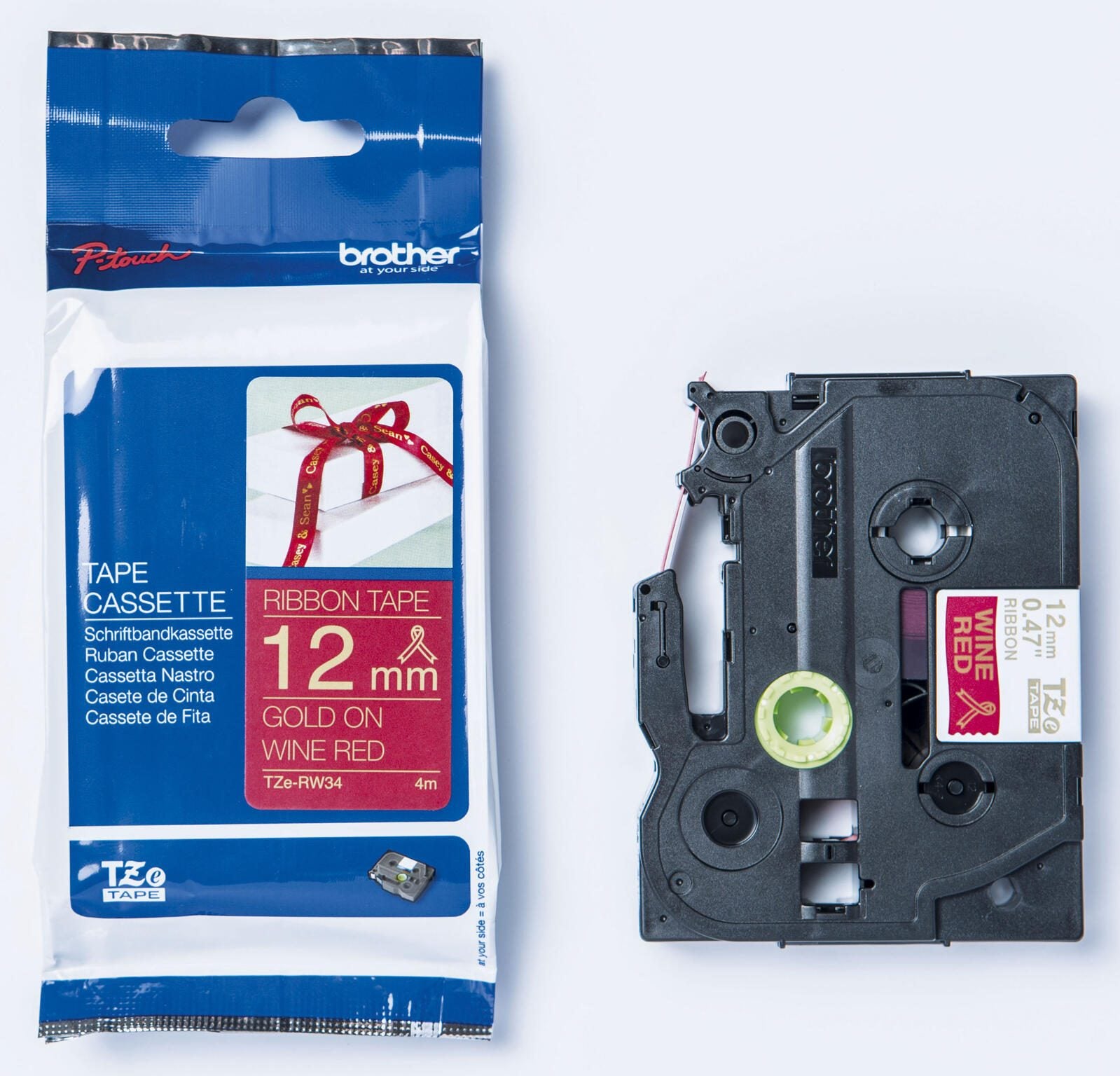 Brother Band TZe-RW34 12mm