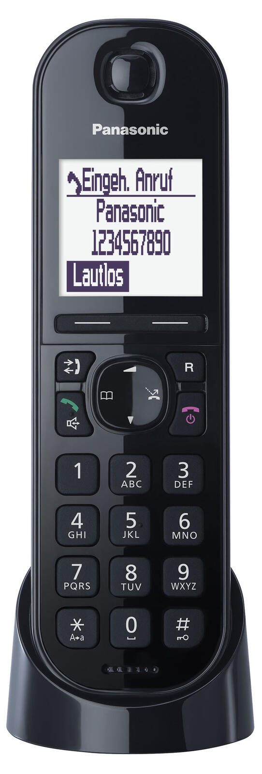 Panasonic Zusatz-Mobilteil KX-TGQ200GB schwarz