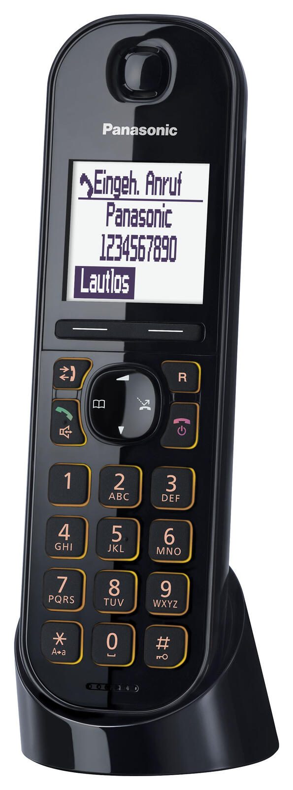 Panasonic Zusatz-Mobilteil KX-TGQ200GB schwarz